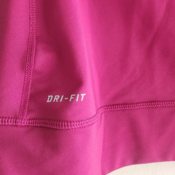 Nike EUC Medium Purple Burgundy Dri-Fit Hoodie Pullover Sweater Jacket - Picture 7 of 13